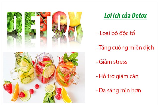 Lợi ích bất ngờ của Detox