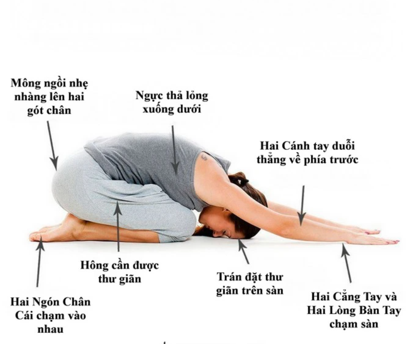 Tư Thế Con Rùa (Child's Pose)