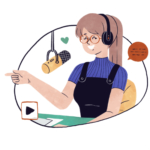 Yêu thích chia sẻ podcast